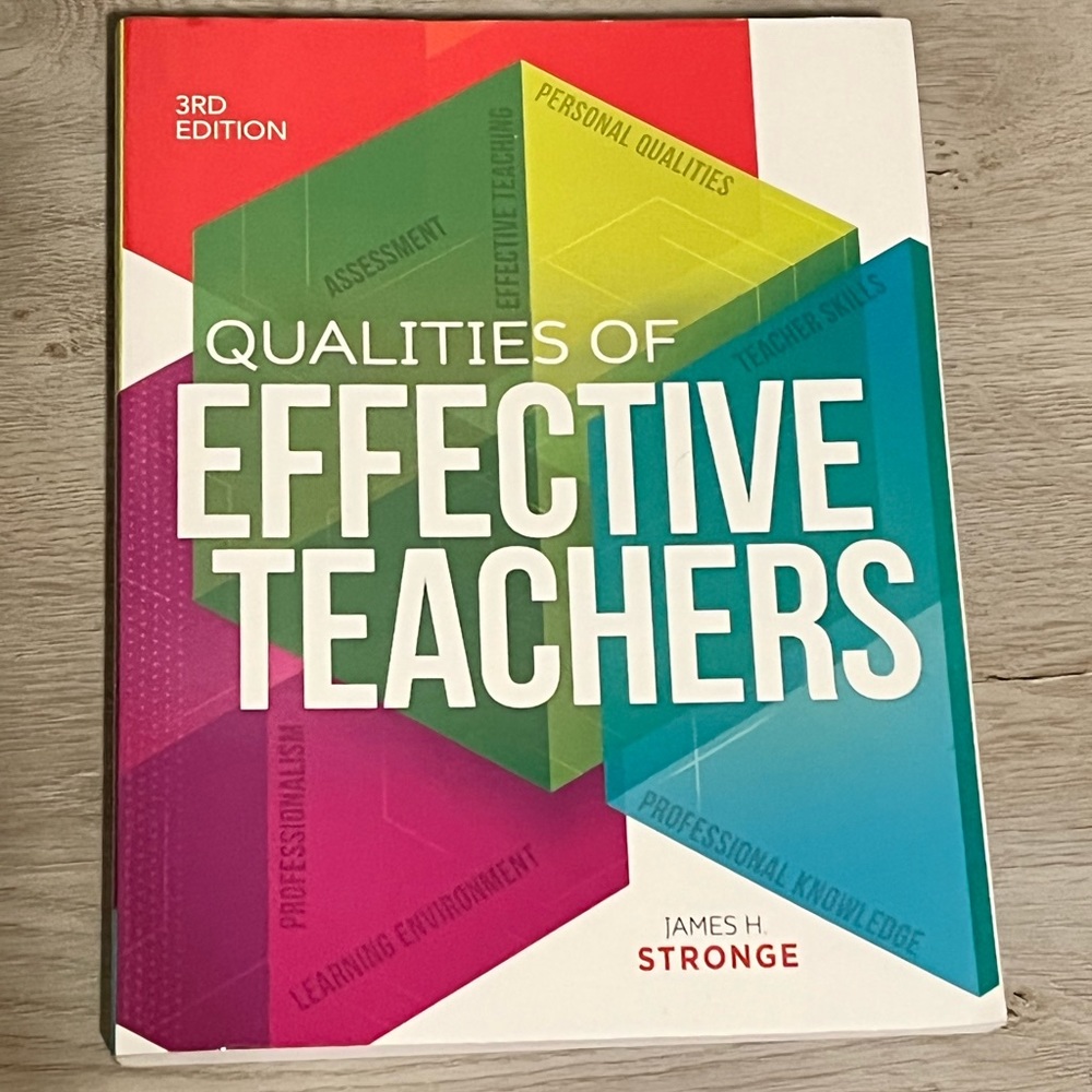 Qualities of Effective Teachers (third edition)